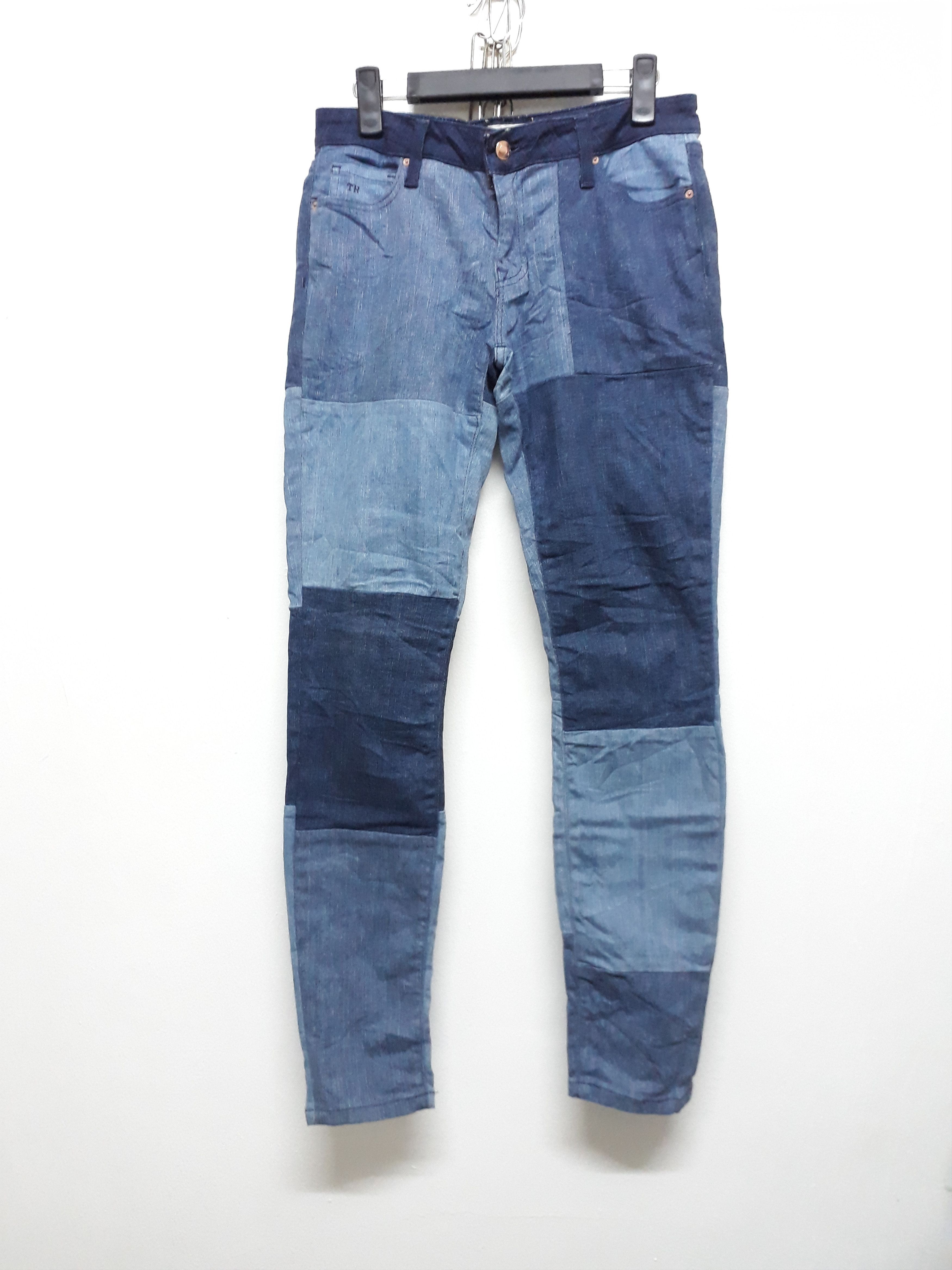 💥TOMMY HILFIGER Patchwork Designer Denim Pants
