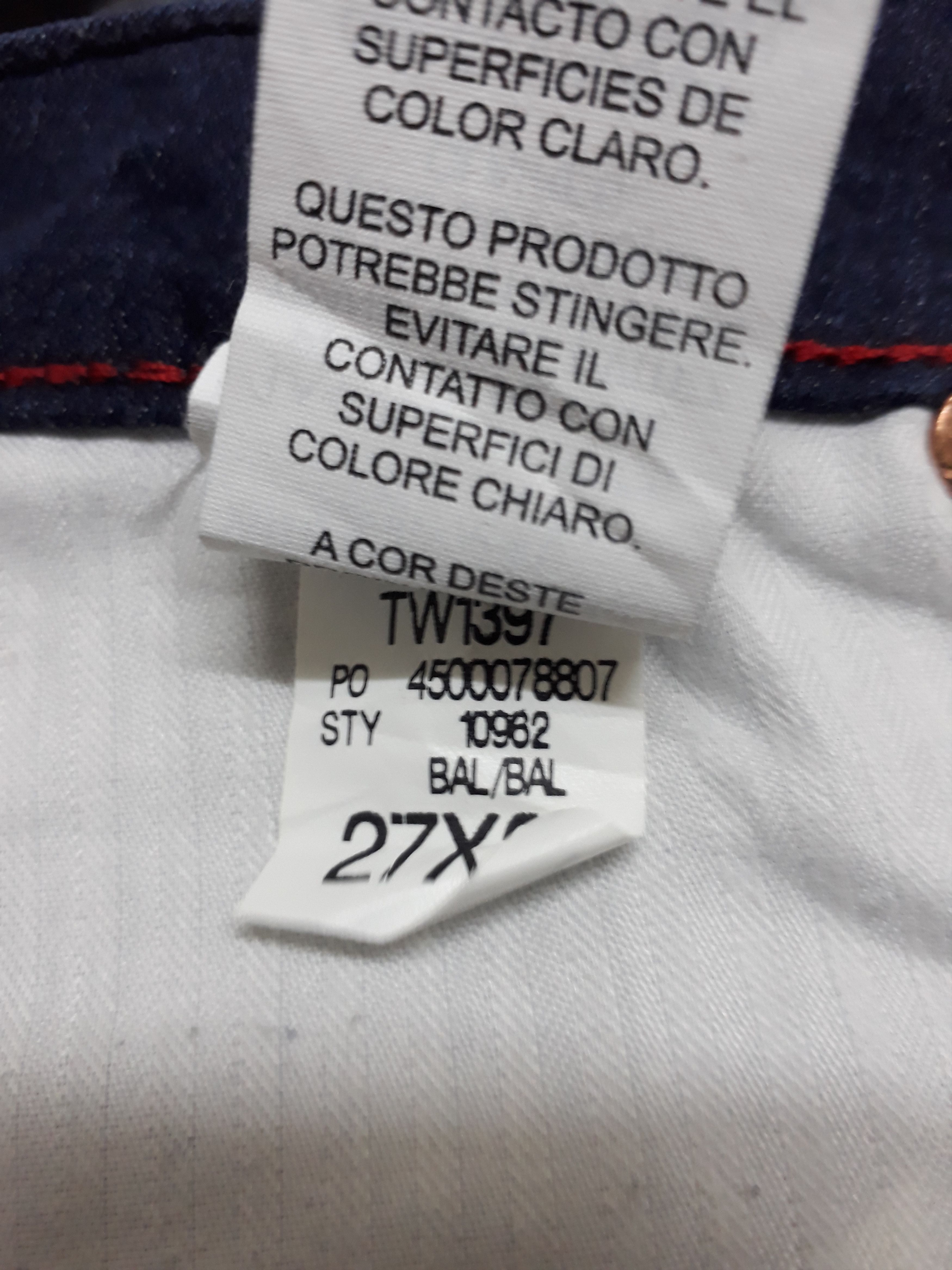 Tommy Hilfiger 💥TOMMY HILFIGER Patchwork Designer Denim Pants Size US 31 - 3 Thumbnail