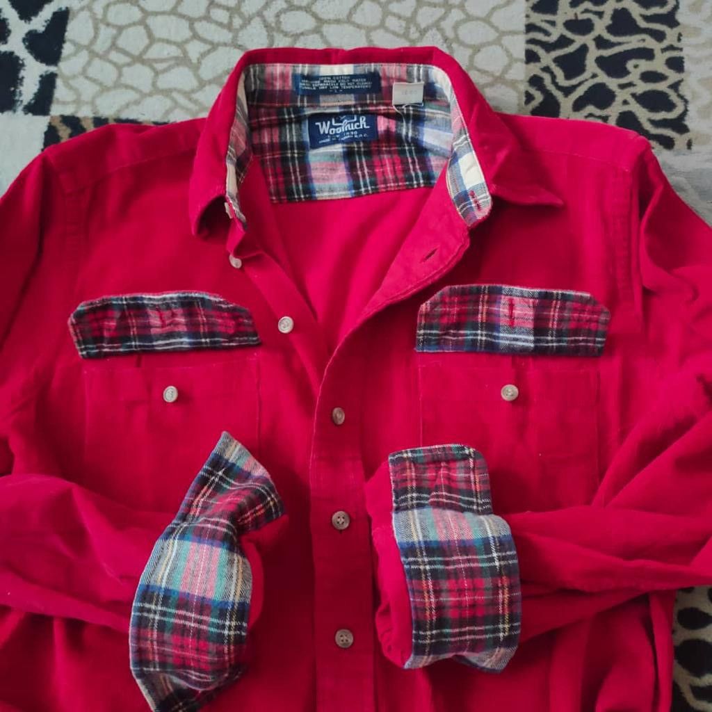 Woolrich Woolen Mills Vintage woolrich corduroy button up shirt Size US L / EU 52-54 / 3 - 6 Thumbnail