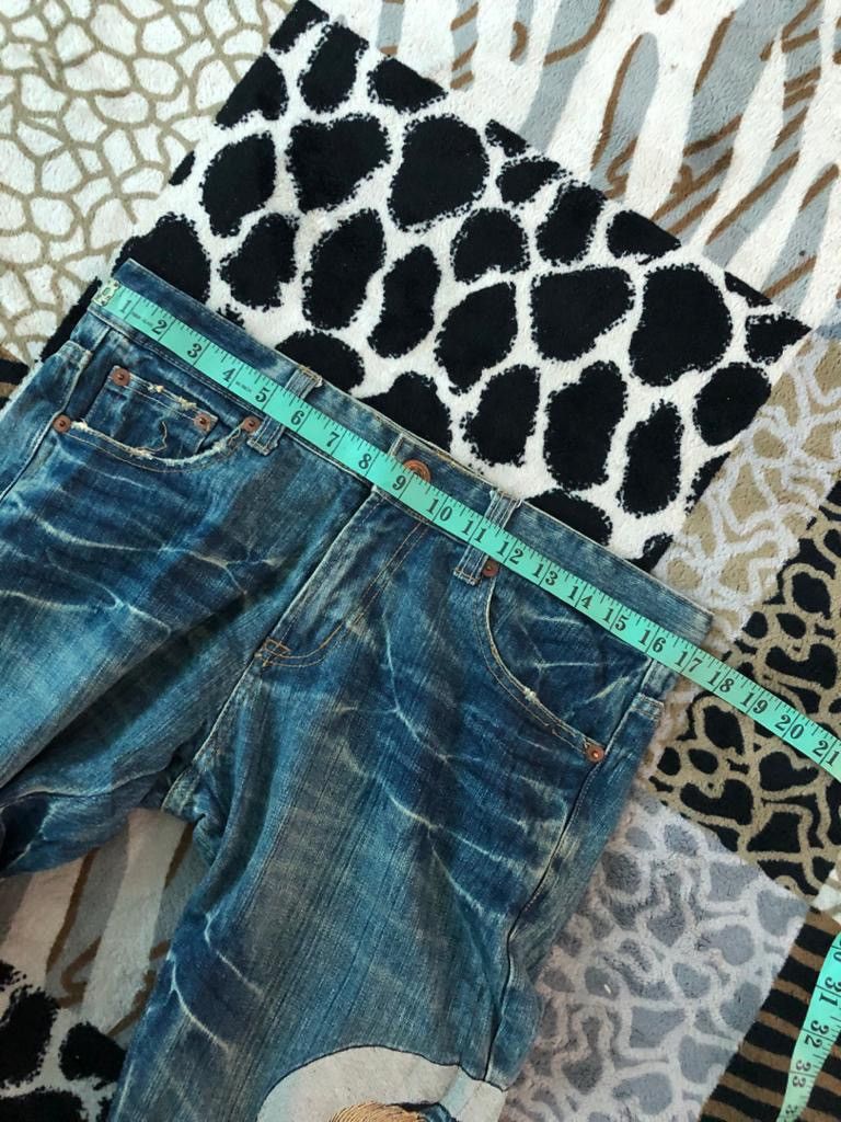 Japan Blue Japan traditional denim god embroidary design pants Size US 34 / EU 50 - 11 Thumbnail