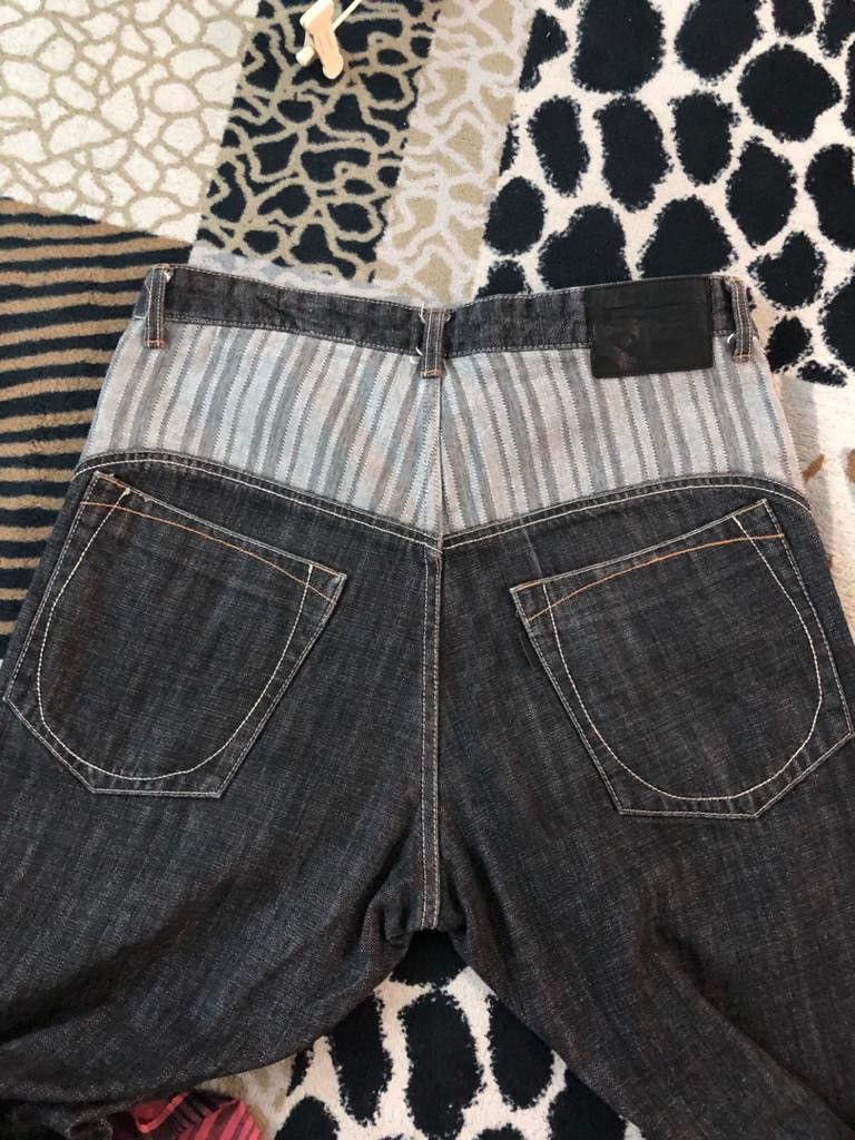 Japanese Brand Scanner fundamental product denim pants design streetwear Size US 34 / EU 50 - 4 Thumbnail