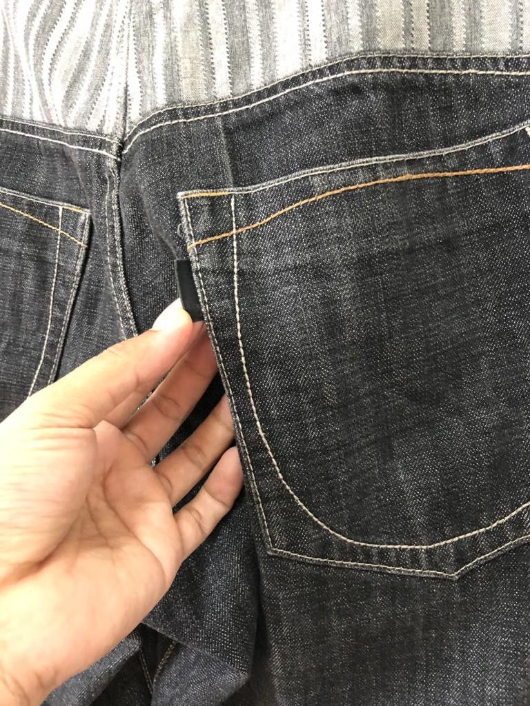 Japanese Brand Scanner fundamental product denim pants design streetwear Size US 34 / EU 50 - 6 Thumbnail