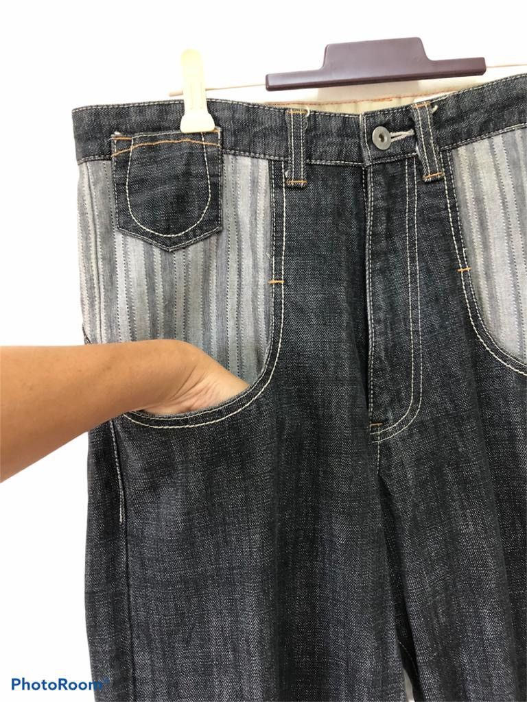 Japanese Brand Scanner fundamental product denim pants design streetwear Size US 34 / EU 50 - 5 Thumbnail