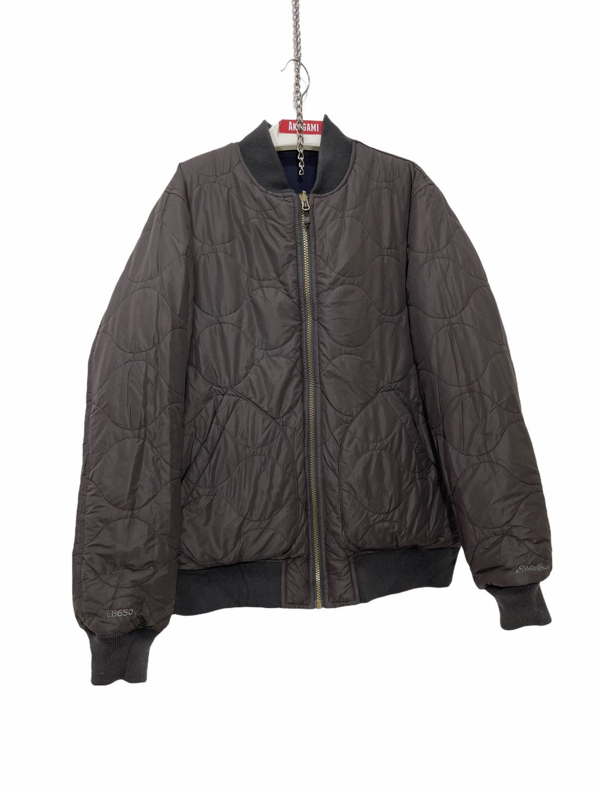Eddie Bauer Reversible Eddie Bauer Down Bomber Jacket EB650 2🟩2 Size US M / EU 48-50 / 2 - 5 Thumbnail