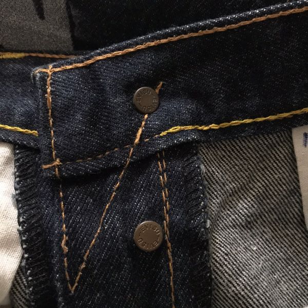 Custom Custom Skeleton Evisu Daicock Denim | Grailed