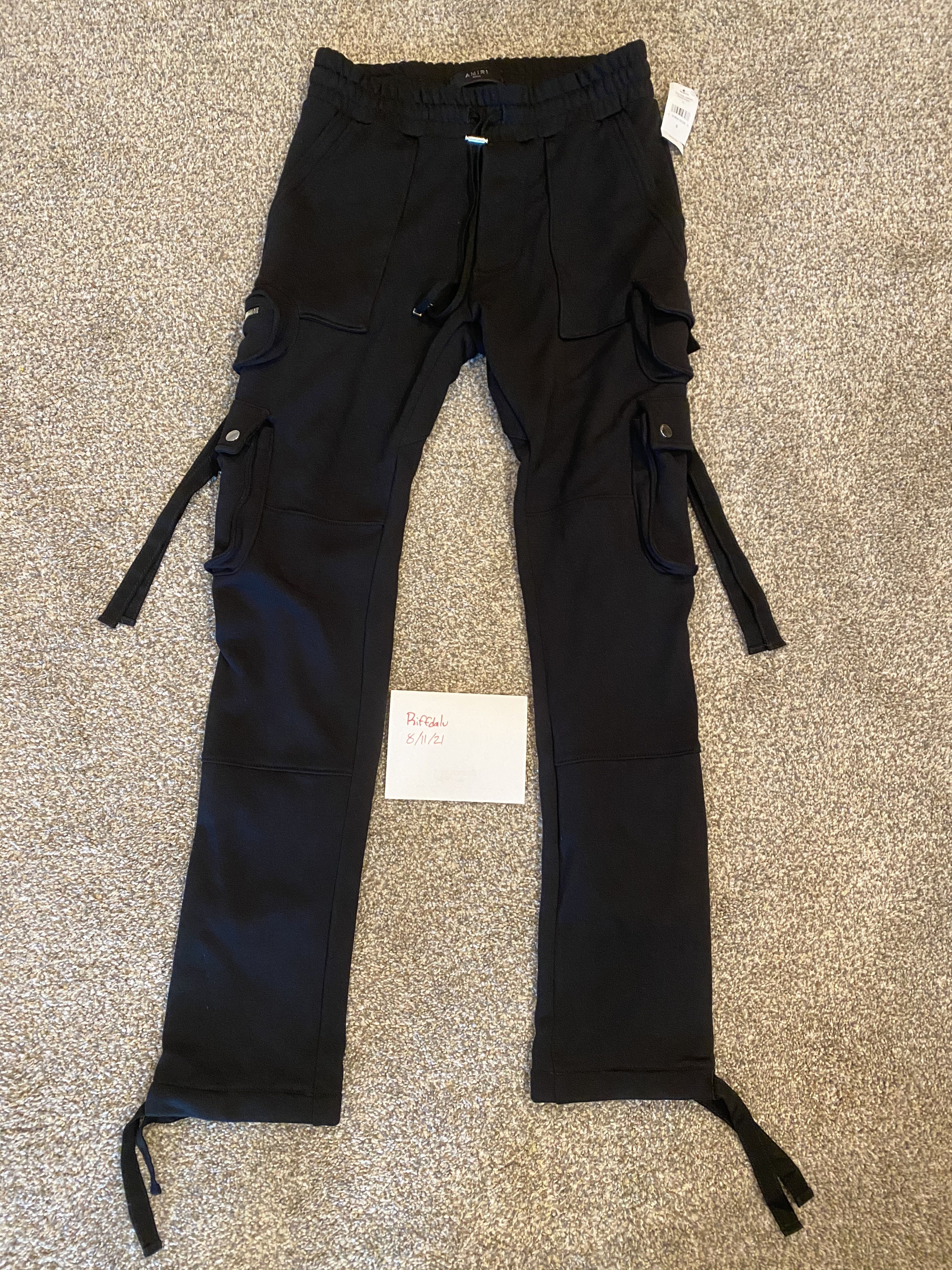 Amiri Amiri Tactical Cargo Sweatpants Grailed