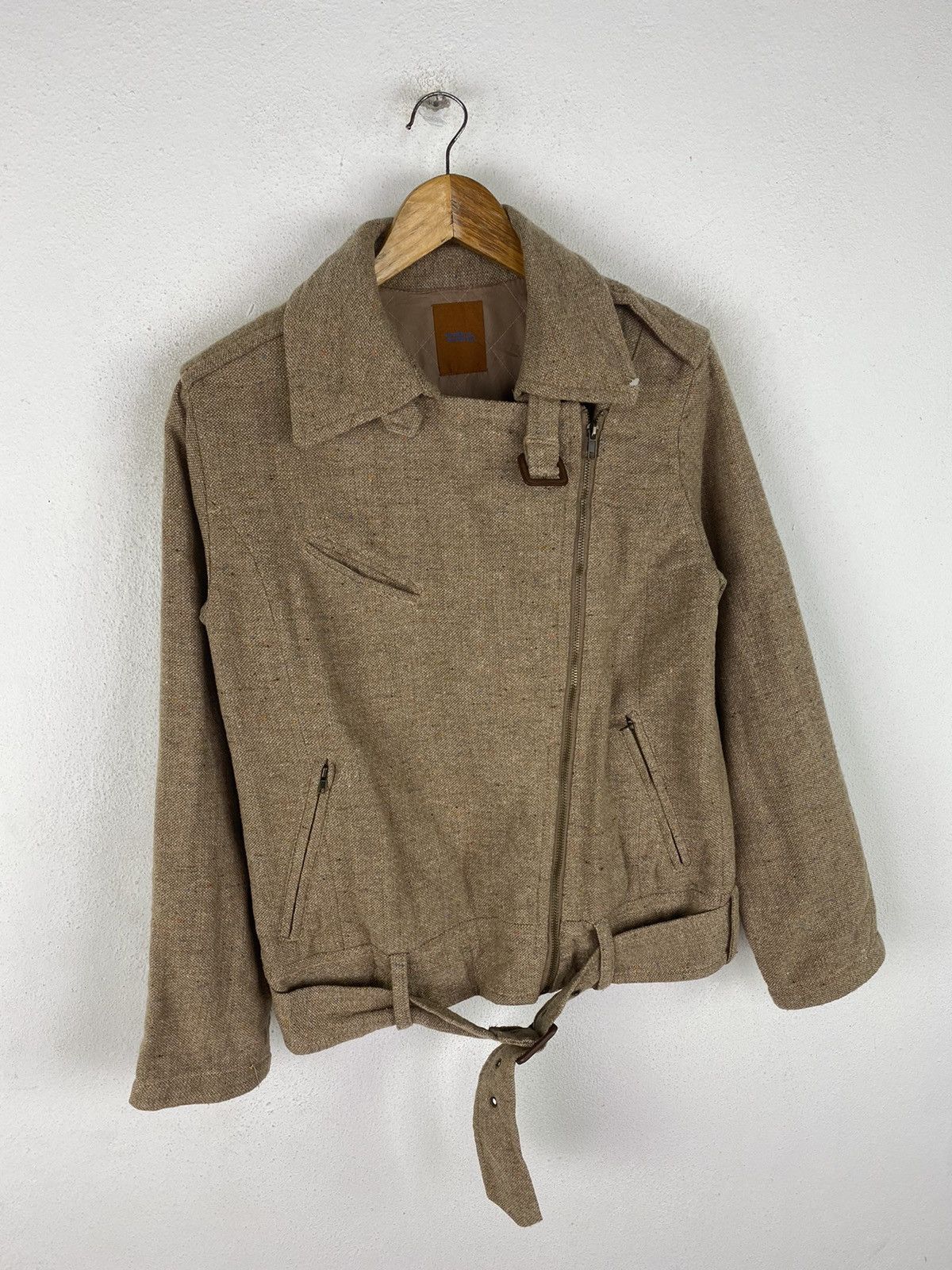 Japanese Brand PUNK STYLE WOOL JACKET BY WEAR MADE IN JAPAN Size US M / EU 48-50 / 2 - 2 Thumbnail