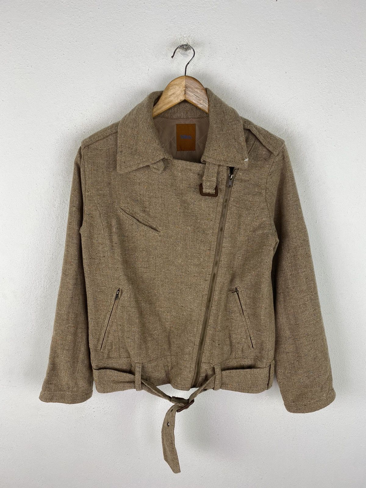 Japanese Brand PUNK STYLE WOOL JACKET BY WEAR MADE IN JAPAN Size US M / EU 48-50 / 2 - 1 Thumbnail