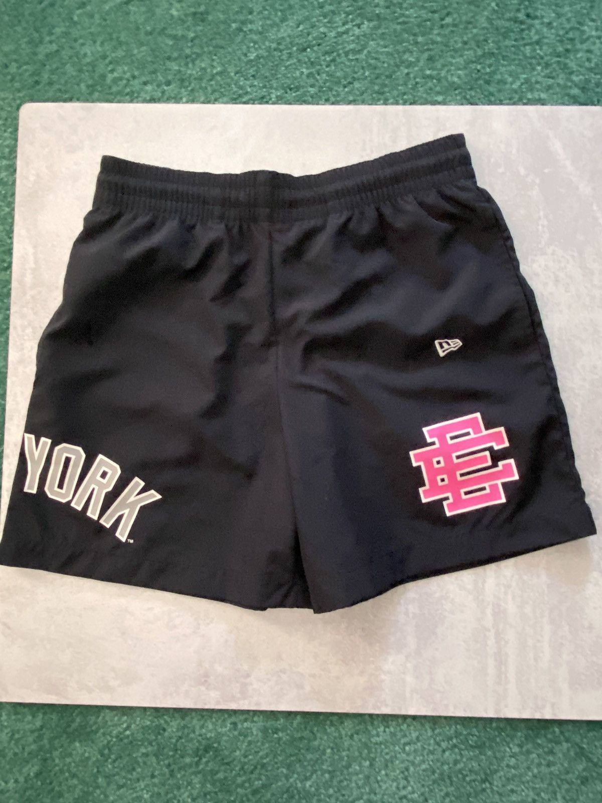 New Era RARE Eric Emanuel EE Basic Shorts New York Yankees x New Era |  Grailed