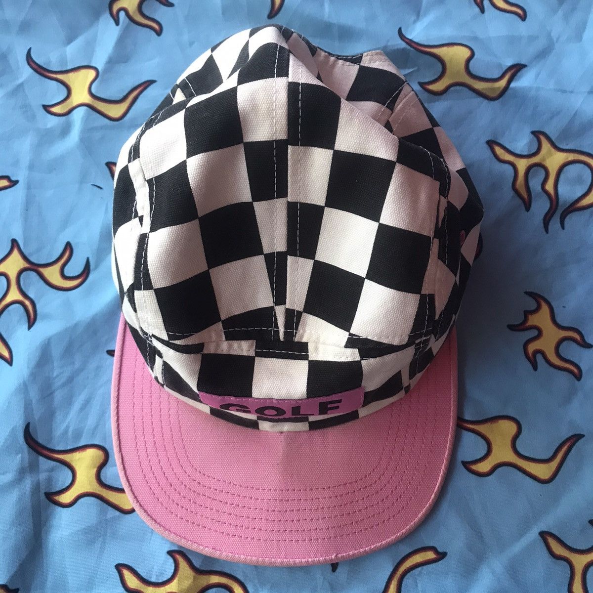 Golf Wang Golf Wang Checkered Camp Cap | Grailed