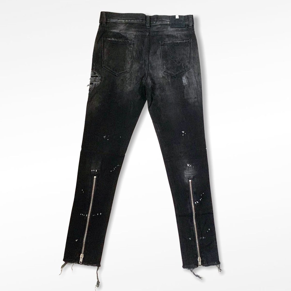 Alyx ALYX STUDIO Zip back distressed denim Size US 27 - 2 Thumbnail