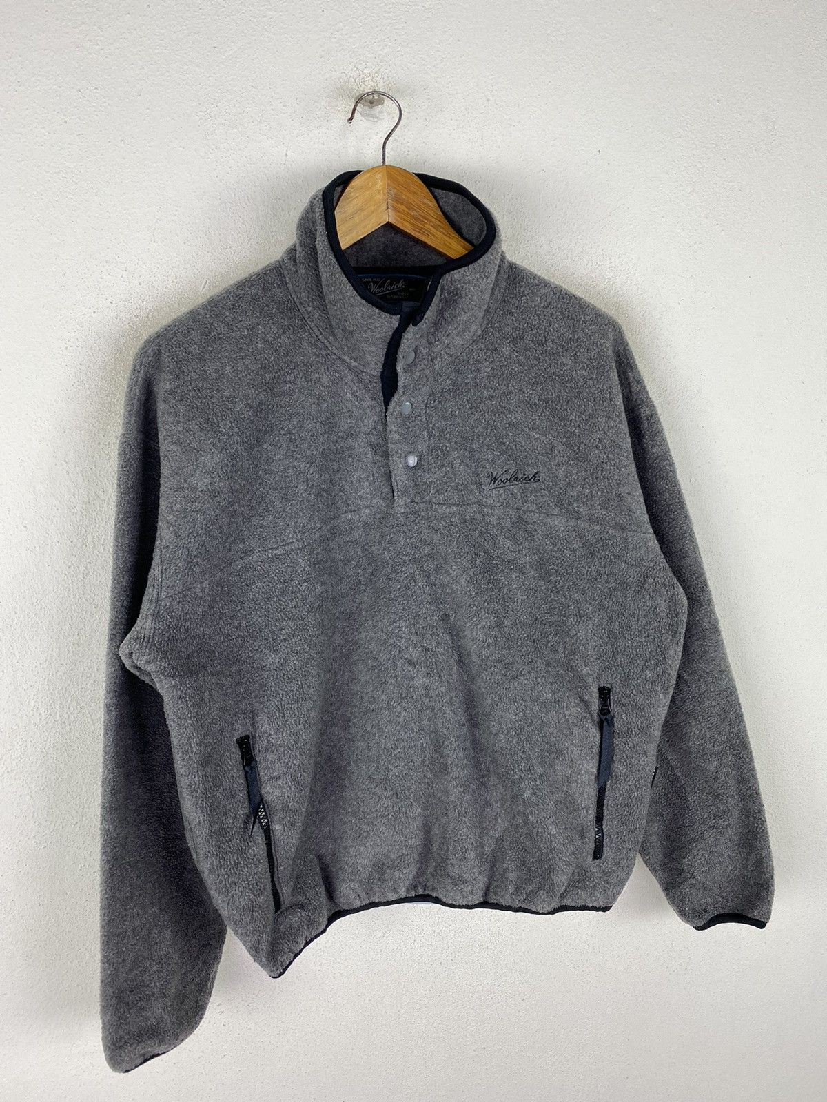 Vintage × Woolrich Woolen Mills WOOLRICH FLEEC POLARTEC FABRIC VINTAGE Size US M / EU 48-50 / 2 - 2 Thumbnail