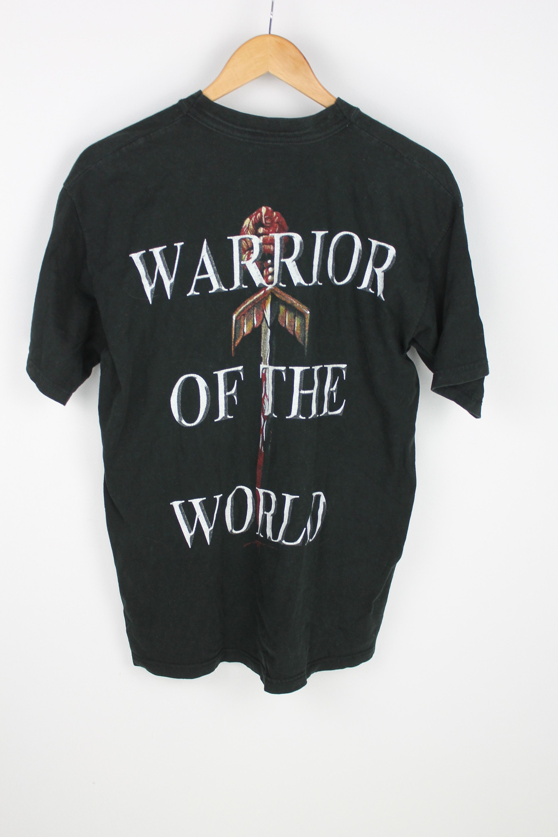 Band Tees Manowar Warrior of the World like Iron Maiden ACDC Size US M / EU 48-50 / 2 - 2 Thumbnail