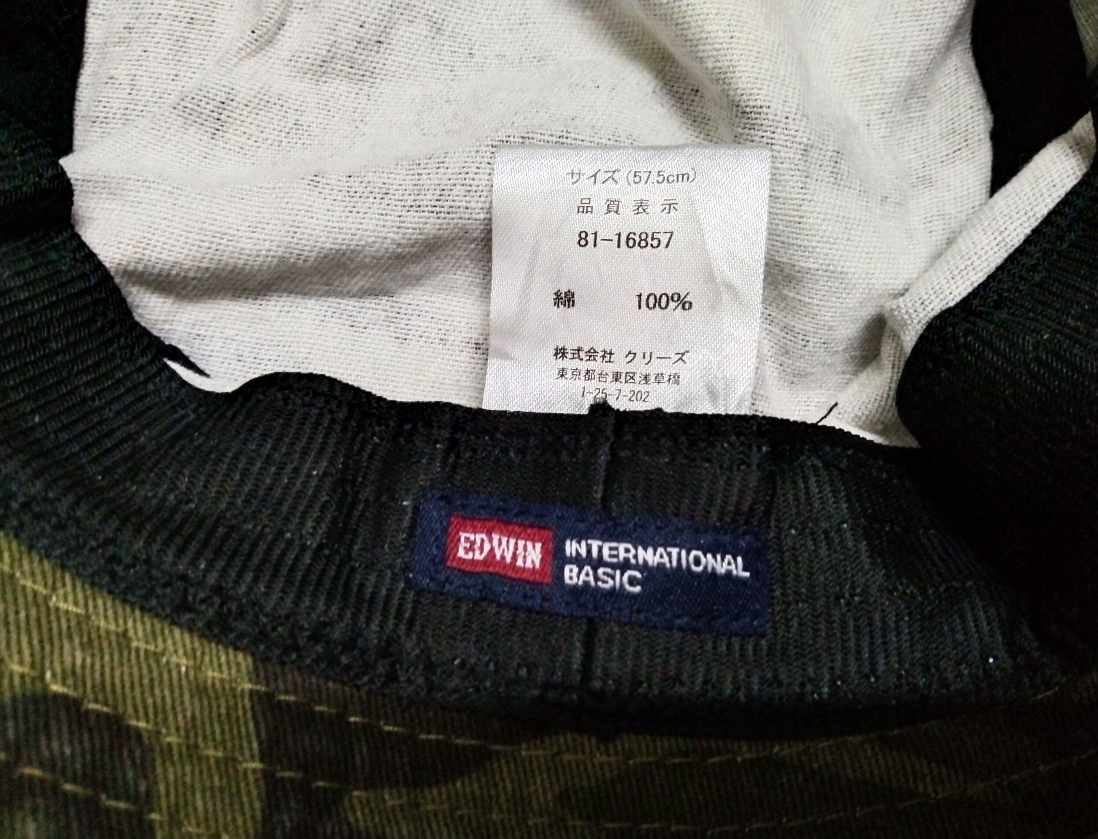 Edwin RARE EDWIN PATINA FADE CAMO BUCKET HAT Size ONE SIZE - 18 Thumbnail