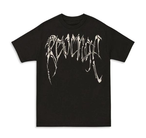 Revenge Revenge Black Bones Tee Xxl 