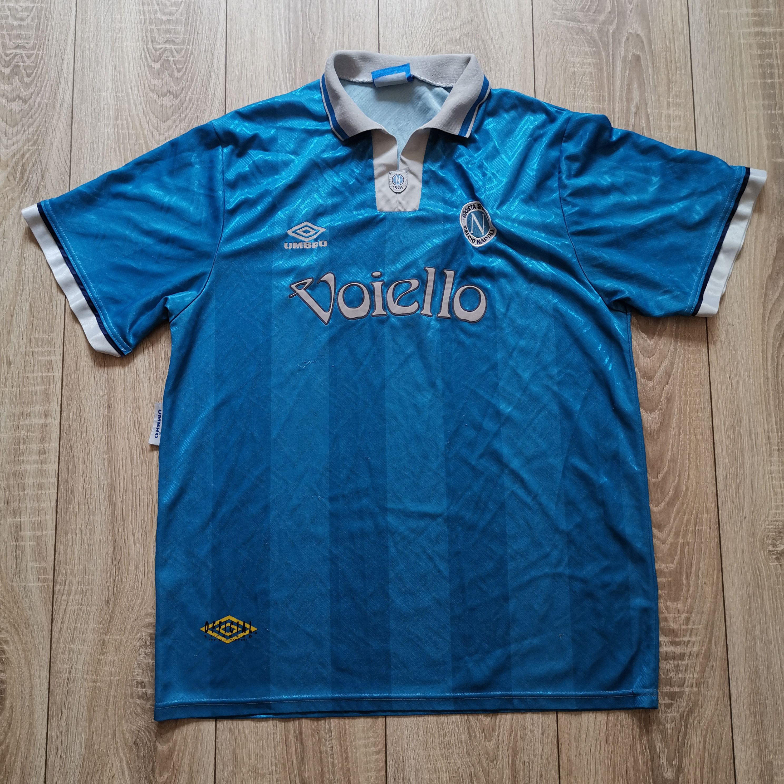 Vintage Umbro S. S. C. Napoli 1993 1994 home soccer jersey | Grailed