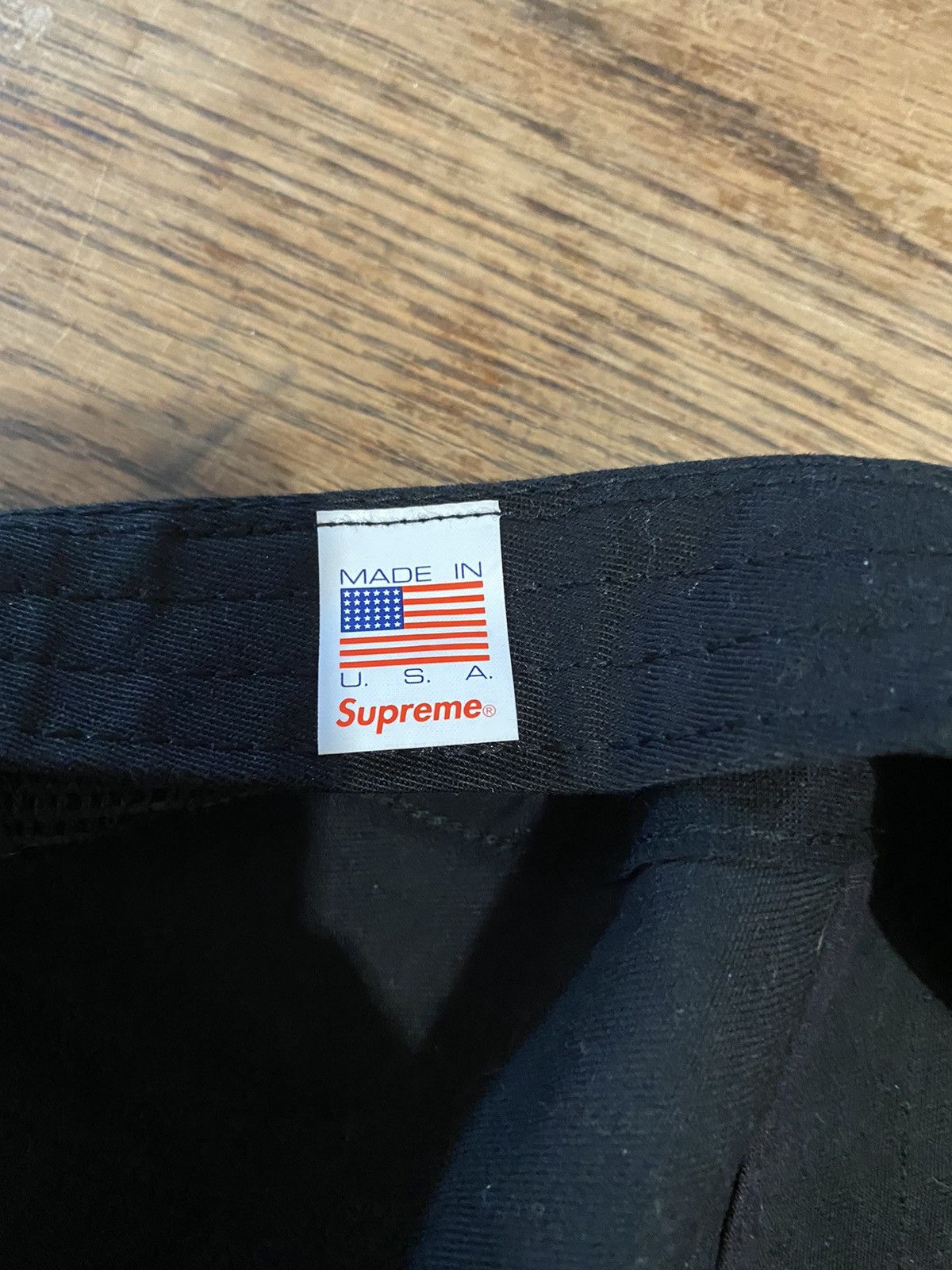 Supreme Supreme Mesh Side Panel Camp Cap Black SS18 | Grailed