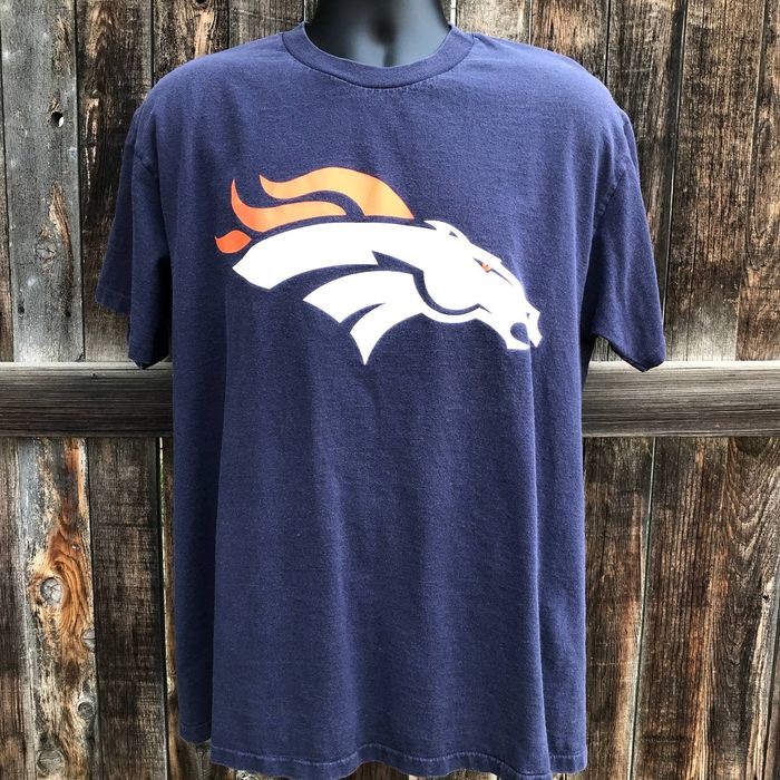 NFL Denver Broncos '90s New Logo single stitch tee | Grailed