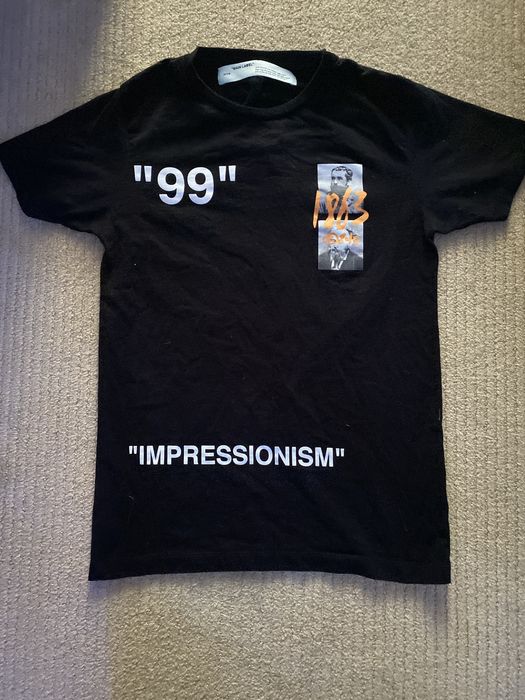 Off-White Off-White 1863 “IMPRESSIONISM” Tee | Grailed