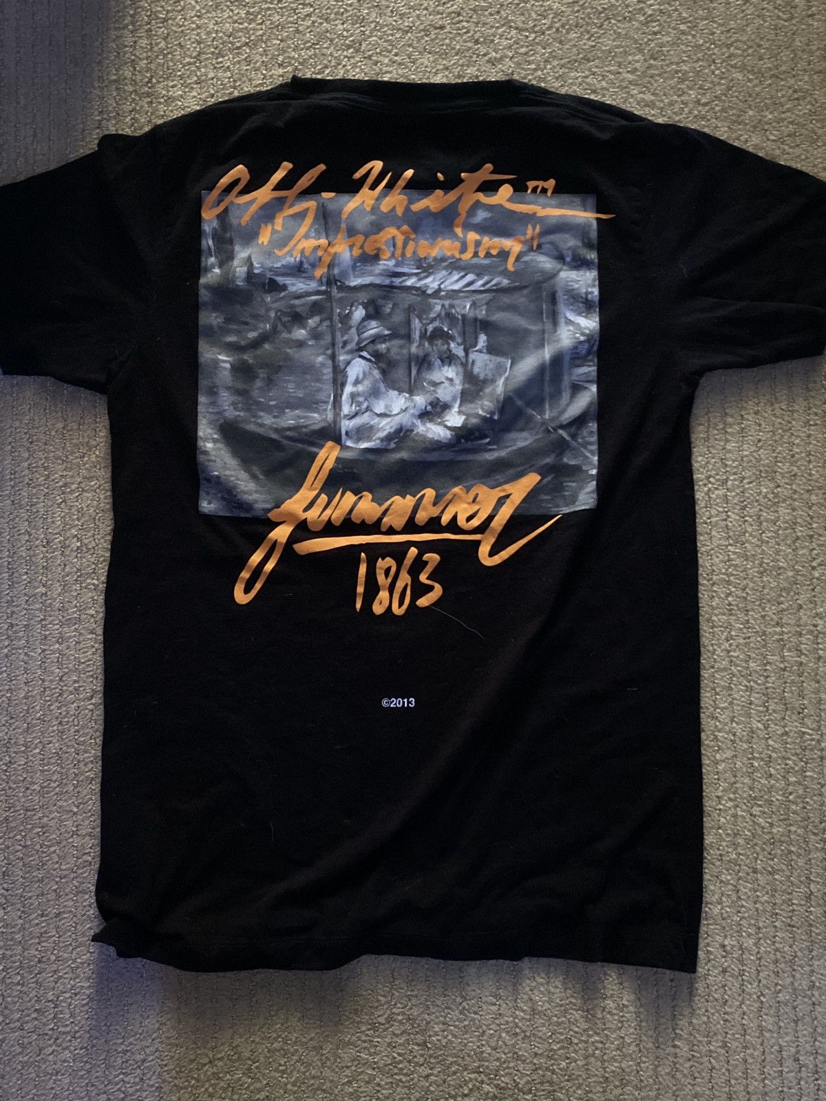 Off-White Off-White 1863 “IMPRESSIONISM” Tee | Grailed