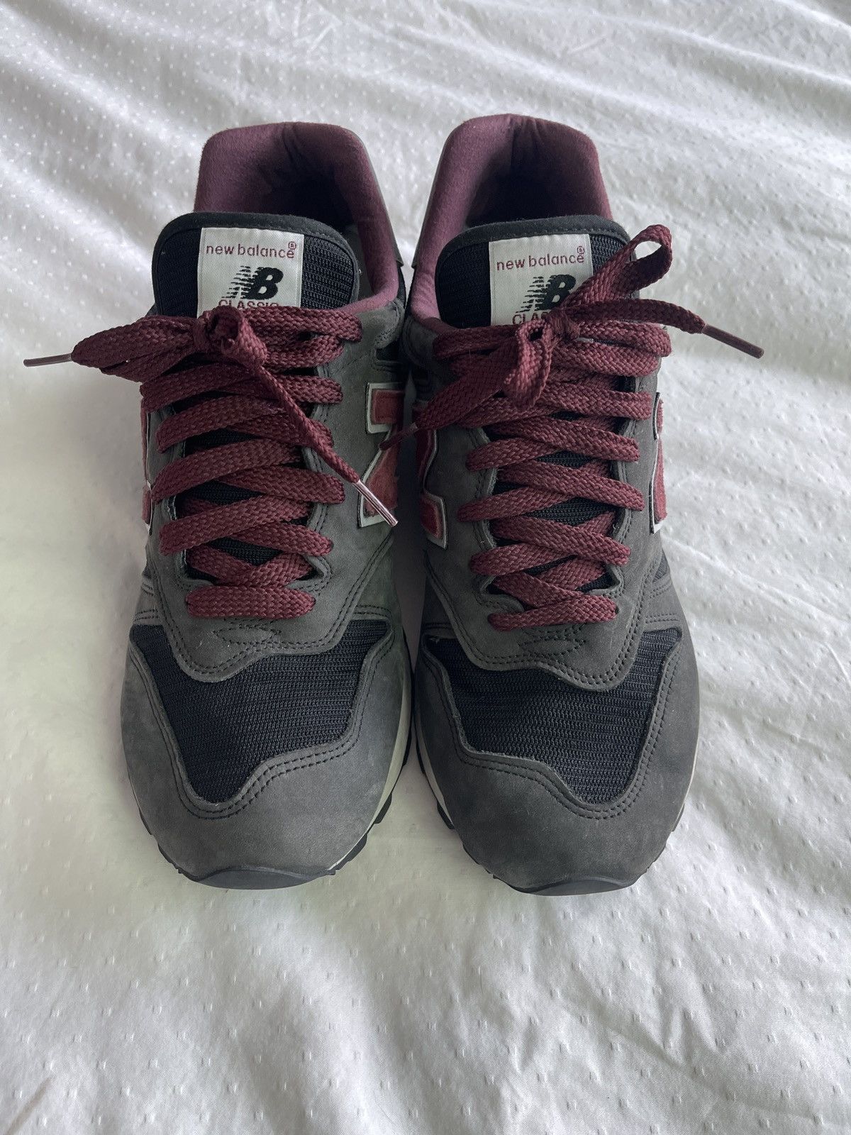 New Balance New Balance 1300 Burgundy Made in USA Grailed