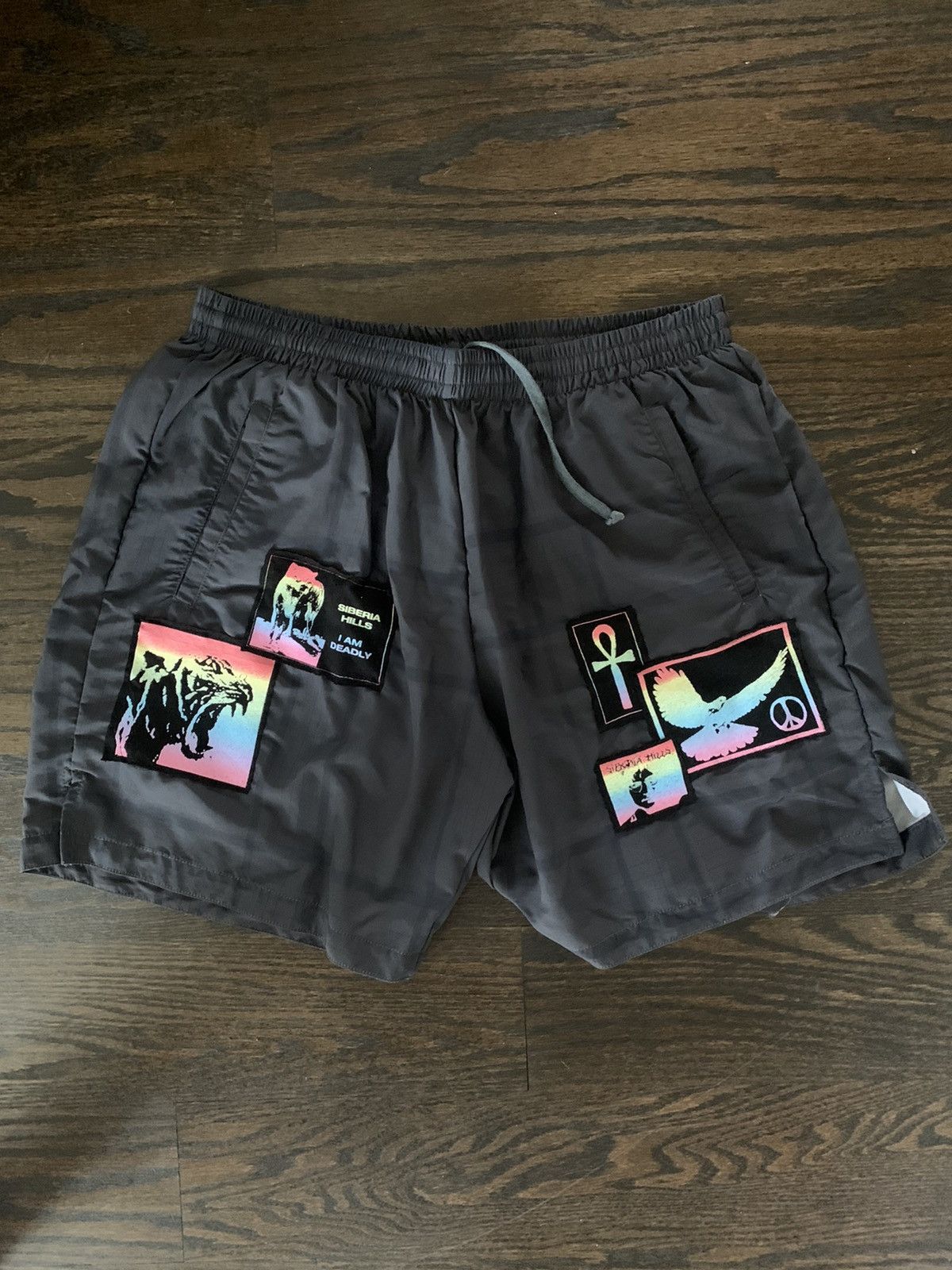 Siberia Hills Siberia Hills Nylon Ripstop Patch Shorts Size US 32 / EU 48 - 1 Thumbnail
