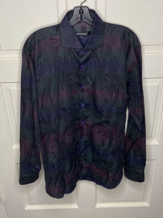 Bogosse Bogosse Kaz 89' Trim Fit Sport Shirt Size 4 | Grailed