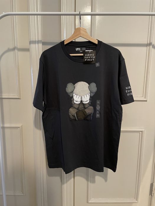 Uniqlo KAWS Tokyo First Olympics Tee Black (Japanese XL) Grailed