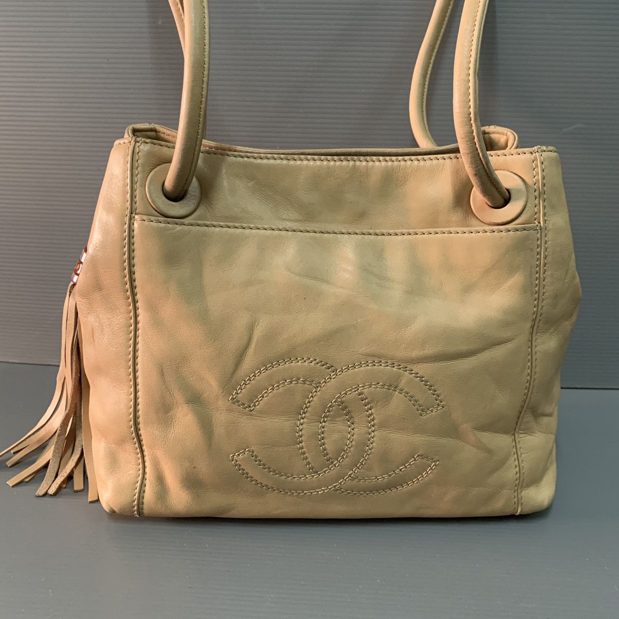 Chanel Chanel Vintage Leather Shoulder Bag Size ONE SIZE - 7 Thumbnail