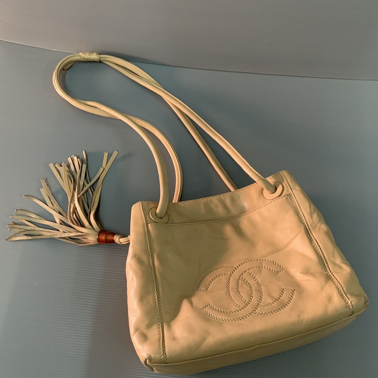 Chanel Chanel Vintage Leather Shoulder Bag Size ONE SIZE - 2 Thumbnail