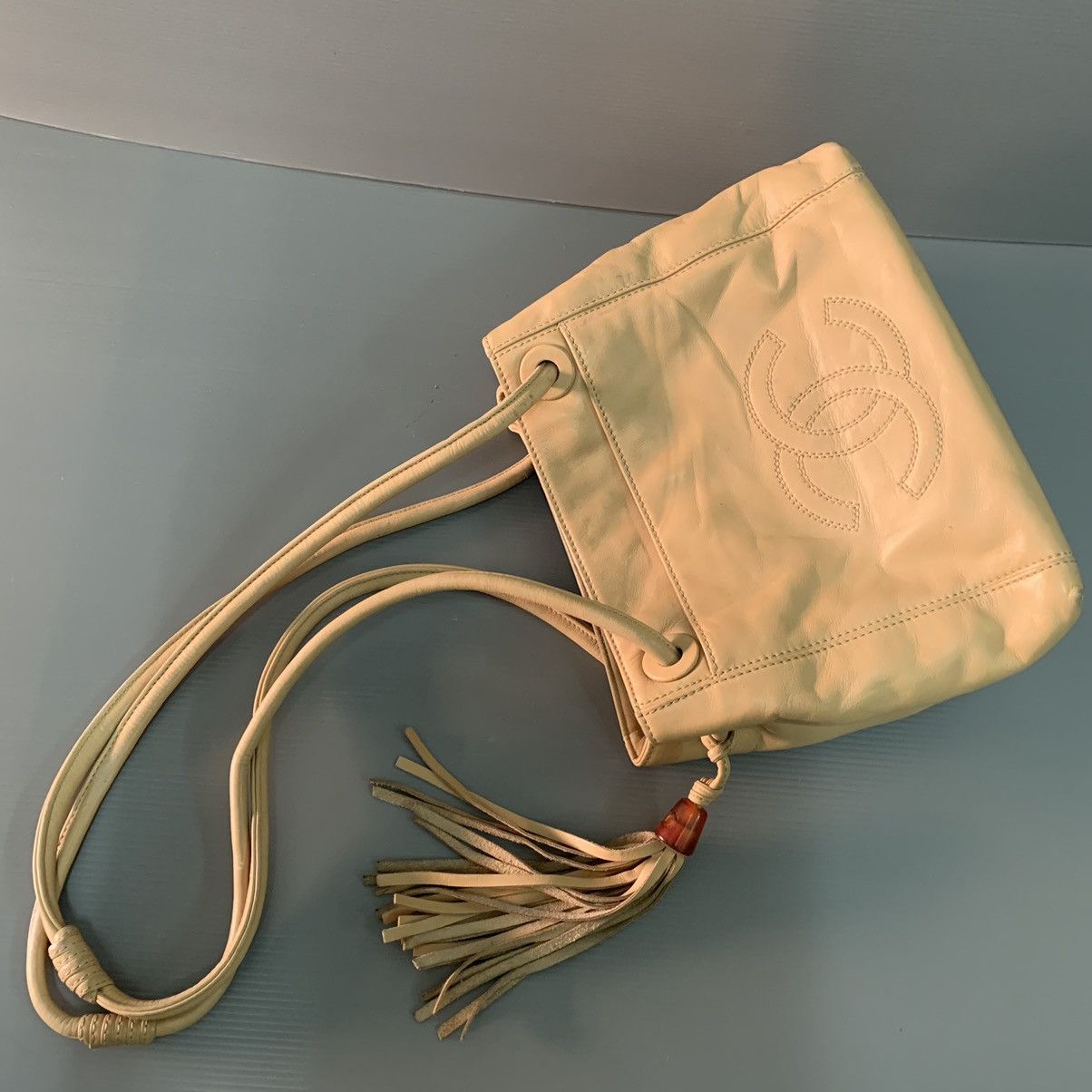 Chanel Chanel Vintage Leather Shoulder Bag Size ONE SIZE - 18 Thumbnail