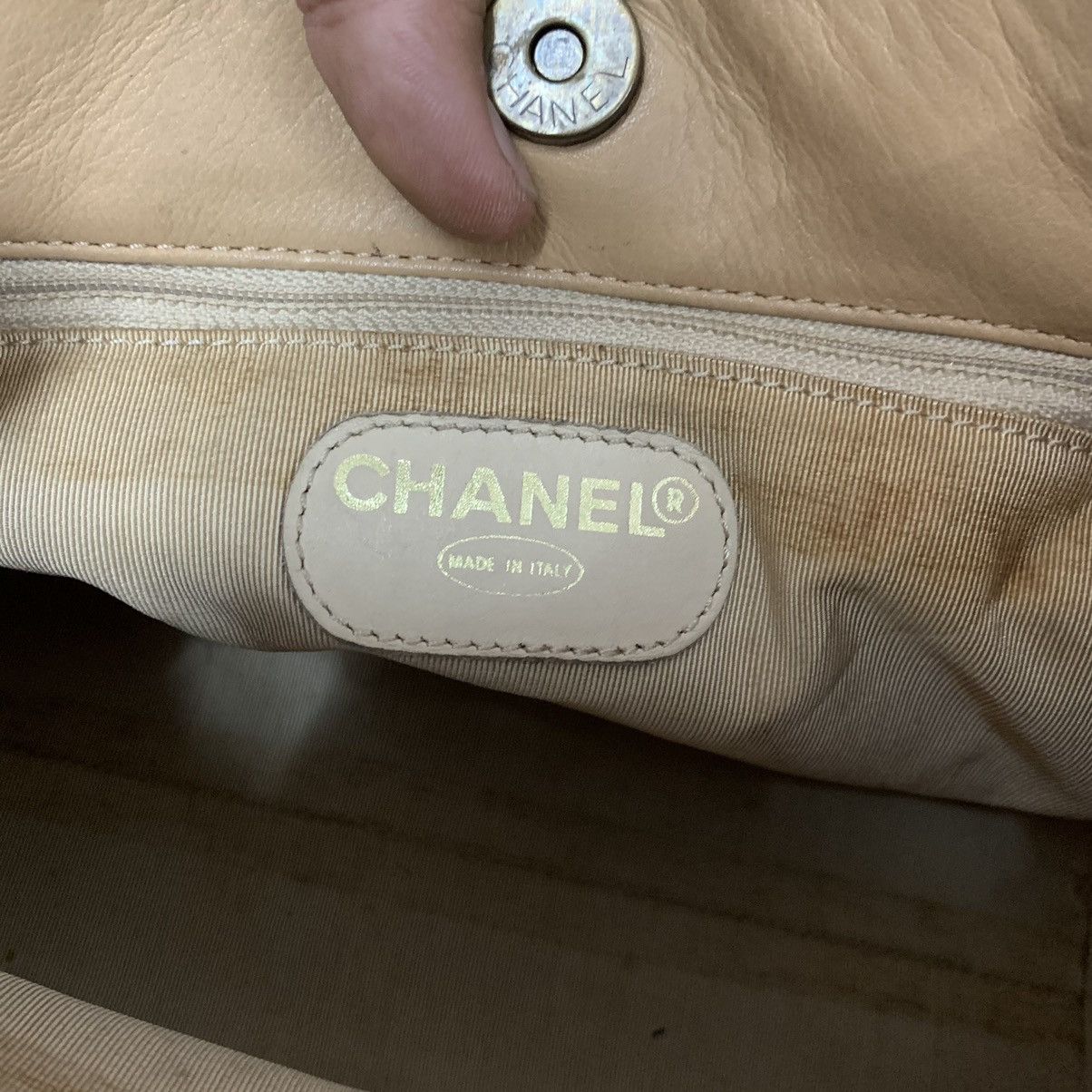 Chanel Chanel Vintage Leather Shoulder Bag Size ONE SIZE - 14 Thumbnail