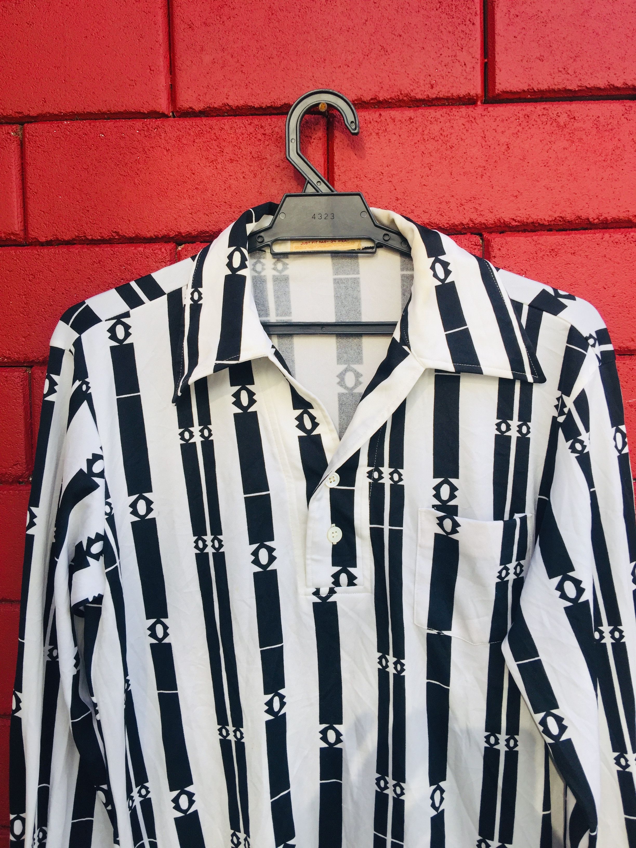 Japanese Brand × Vintage Vintage Mandarin Travis Scott Fashion Style Long Sleeve Size US M / EU 48-50 / 2 - 3 Thumbnail