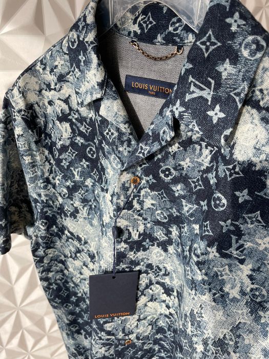 New] Louis Vuitton Tapestry Hawaiian Shirt 