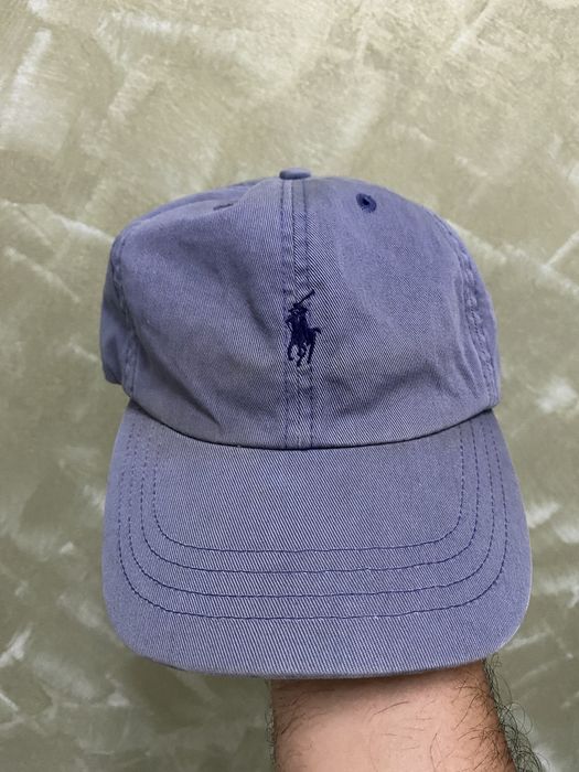 polo leather strap hat