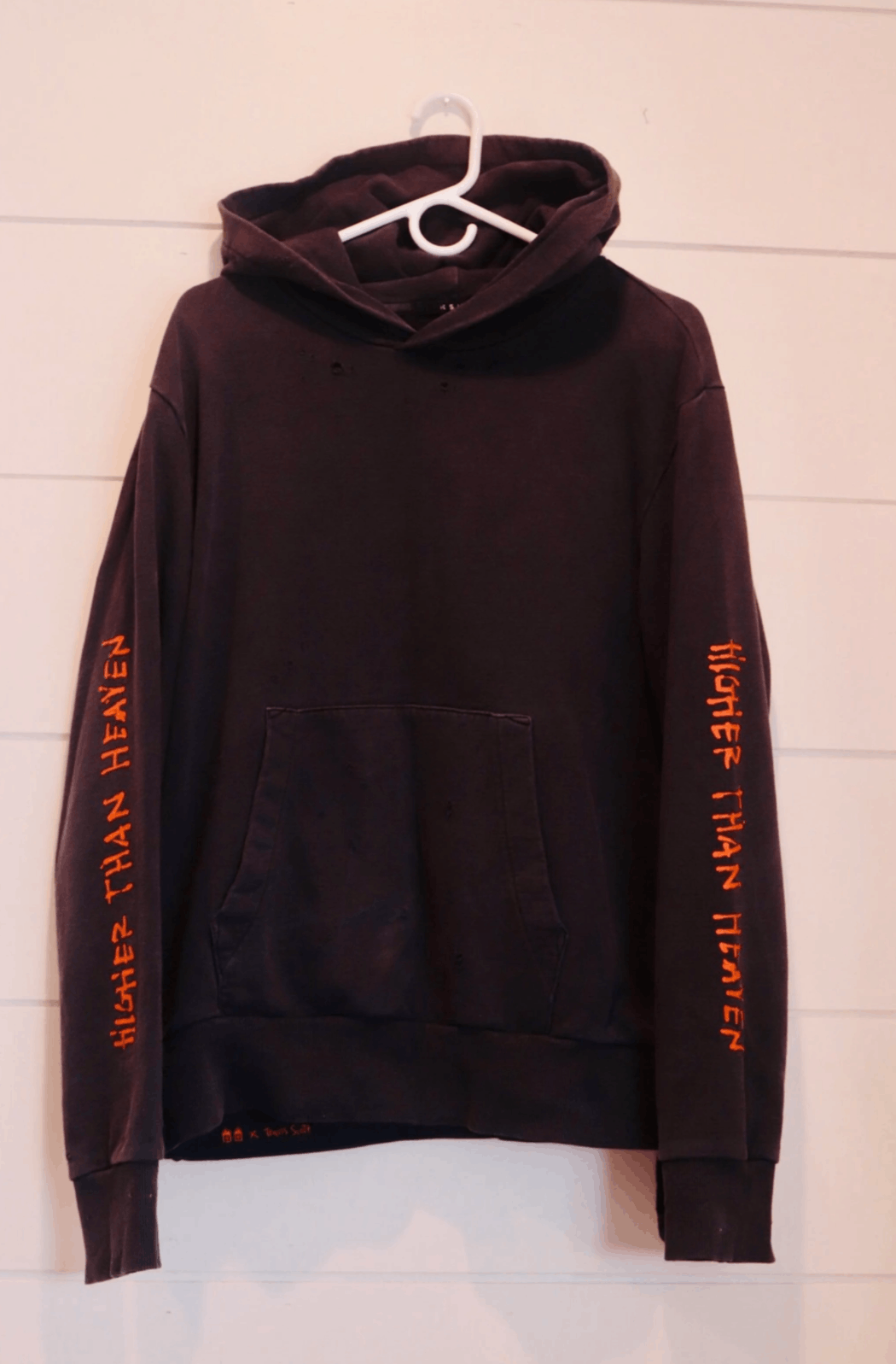Ksubi x Travis Scott Flaming Dollar Hoodie
