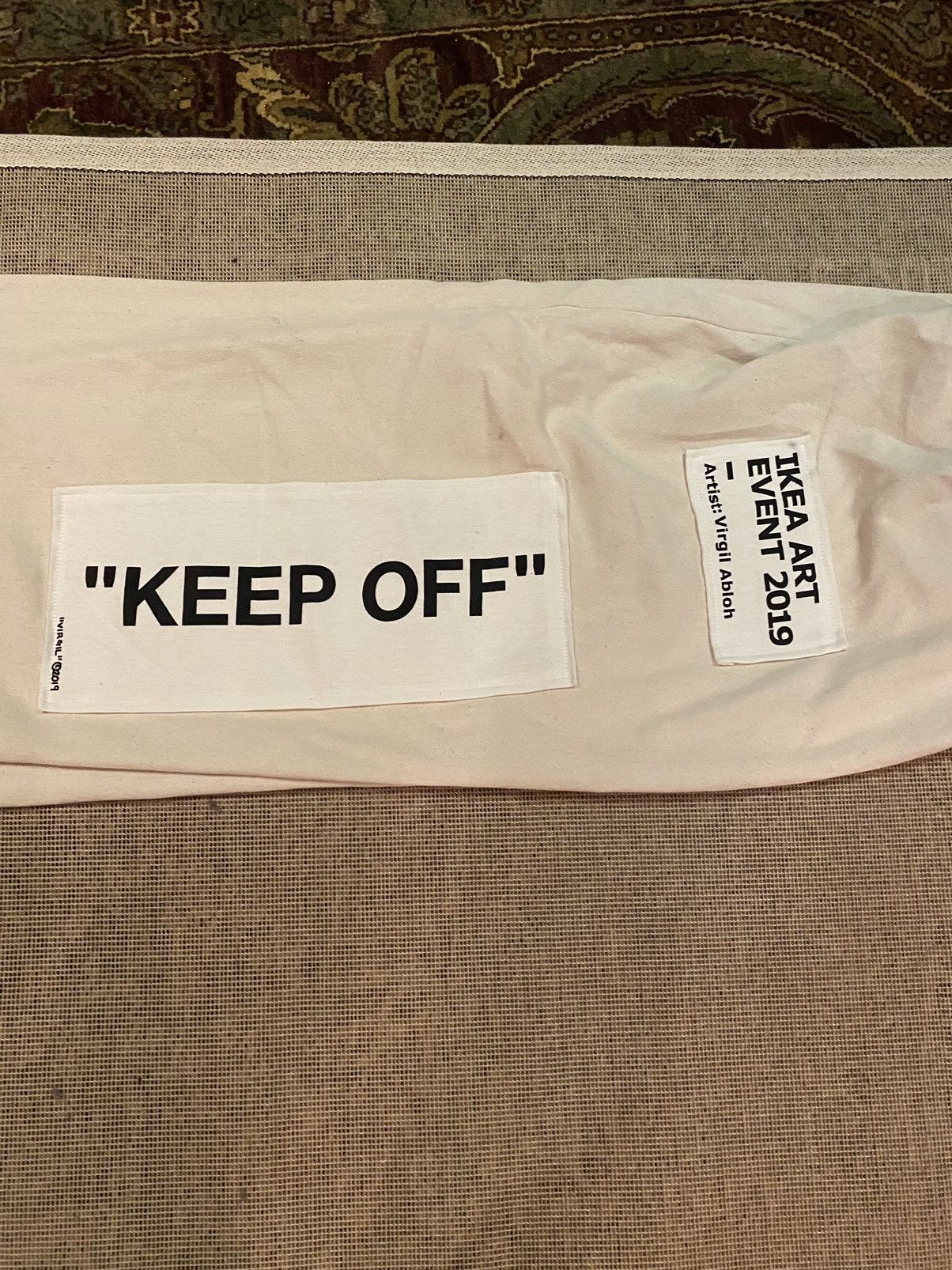 Ikea Virgil Abloh Virgil Abloh x IKEA KEEP OFF Rug 200x300 CM Off White Grailed