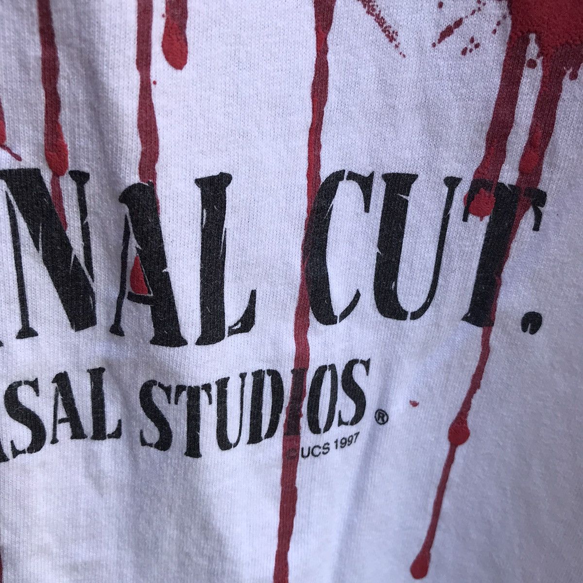 Vintage Vintage 90s PSYCHO movie horror tee evil dead Size US S / EU 44-46 / 1 - 4 Thumbnail
