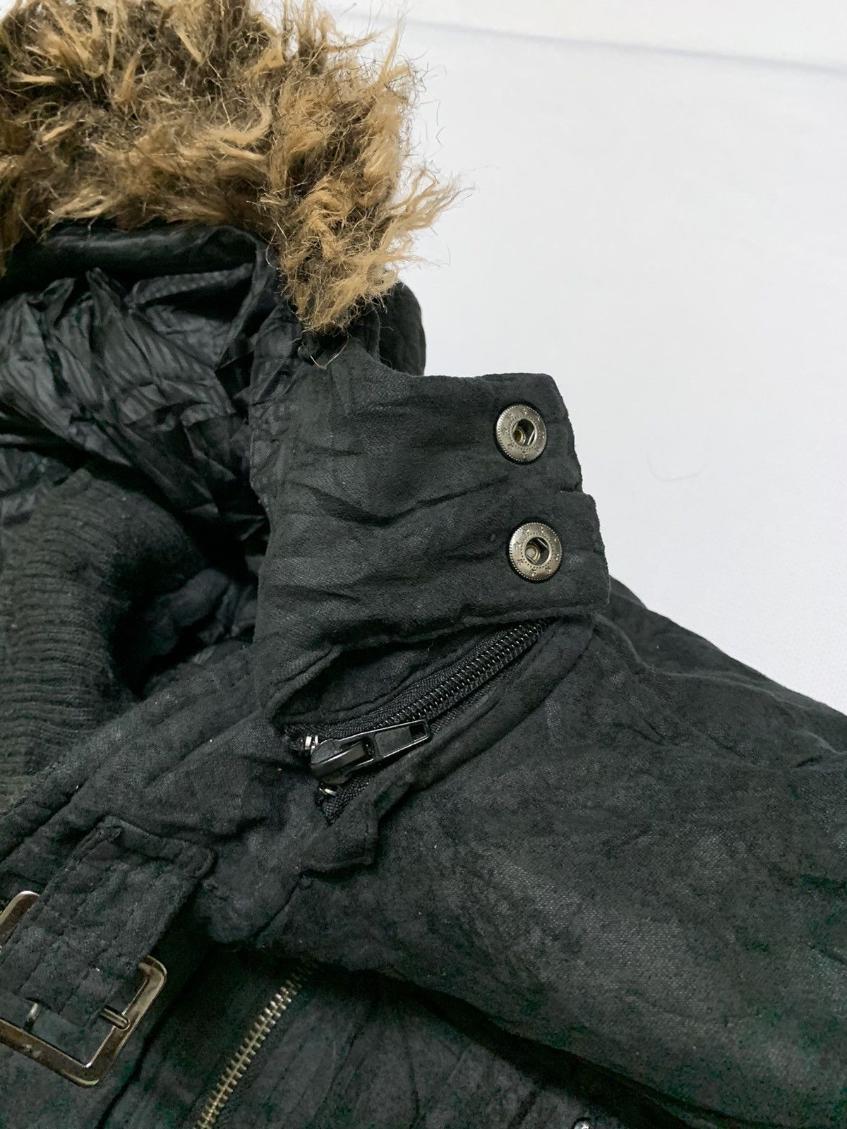 In The Attic Jacket Homme Fall/Winter Archival Fur Hooded