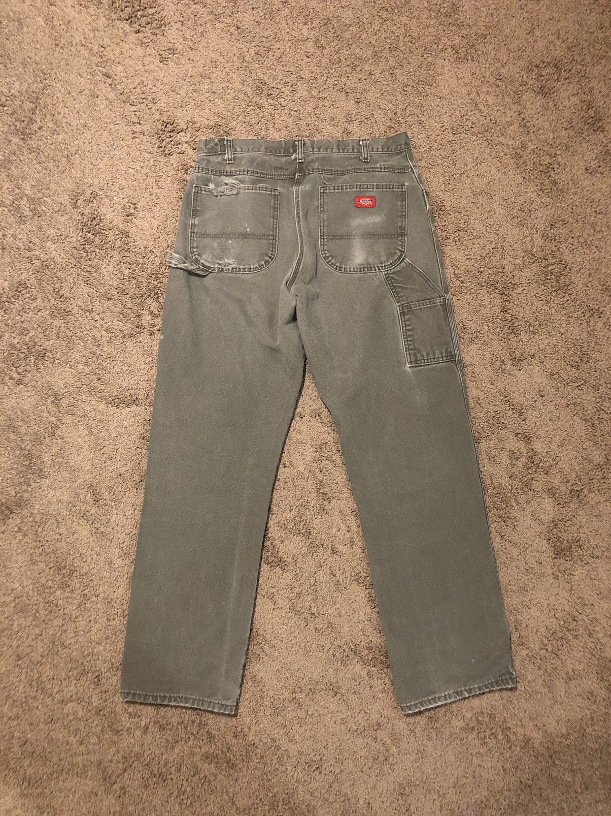 Dickies × Vintage Vintage Distressed Faded Dickies Carpenter Painter Pants Size US 34 / EU 50 - 2 Thumbnail