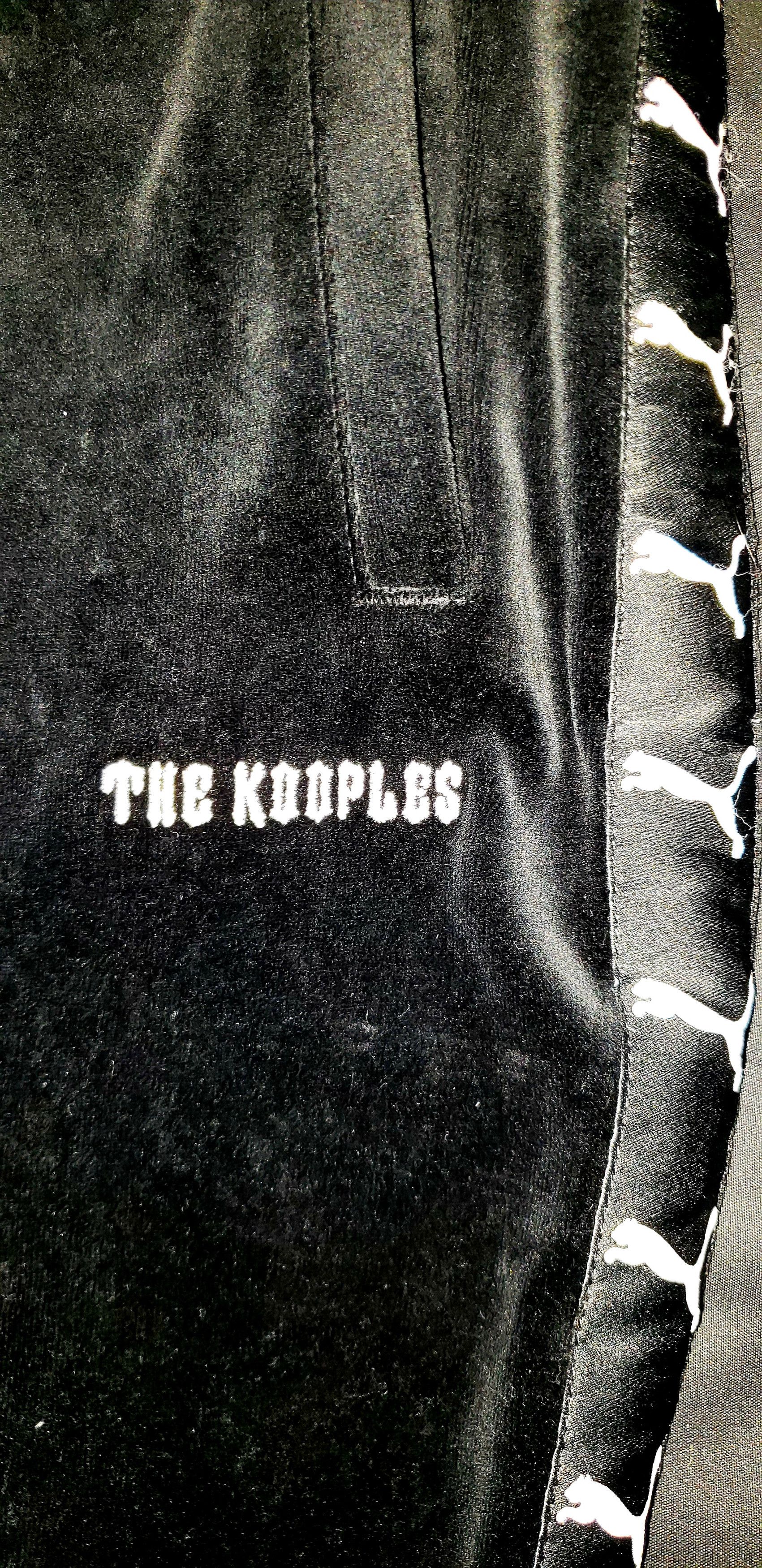 Puma × The Kooples Velour Joggers Mens Size US 32 / EU 48 - 2 Thumbnail