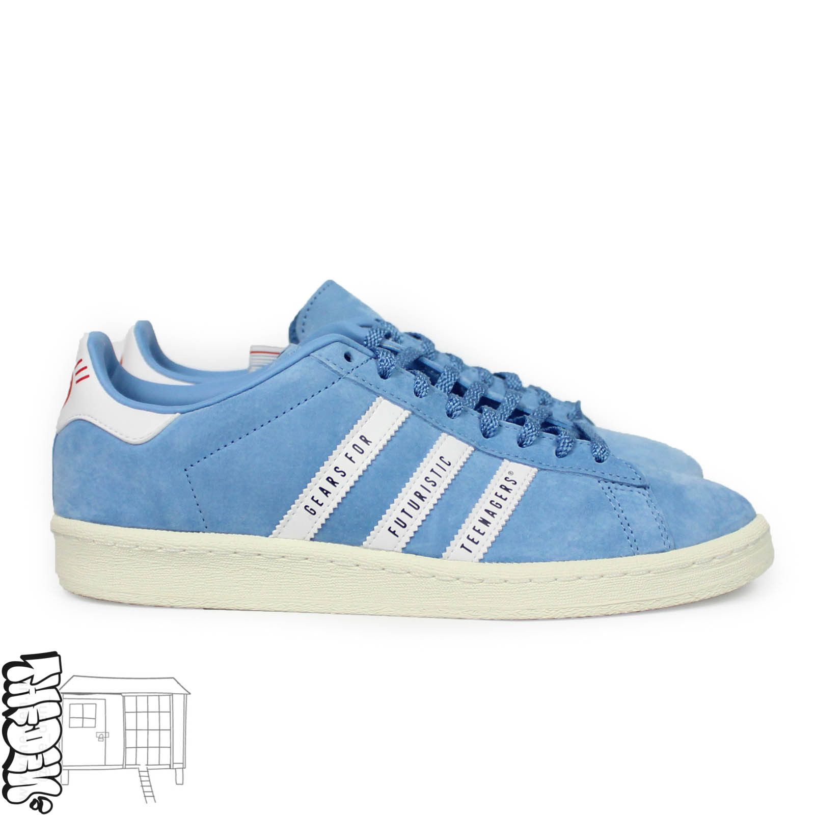 Adidas adidas x Human Made Campus Baby Blue 80s | Grailed