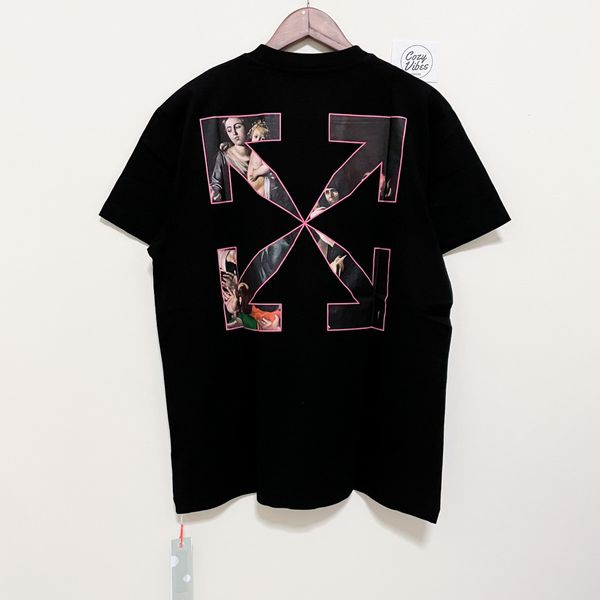 Off-White Off-White Sprayed Caravaggio Tee SS21 | Grailed