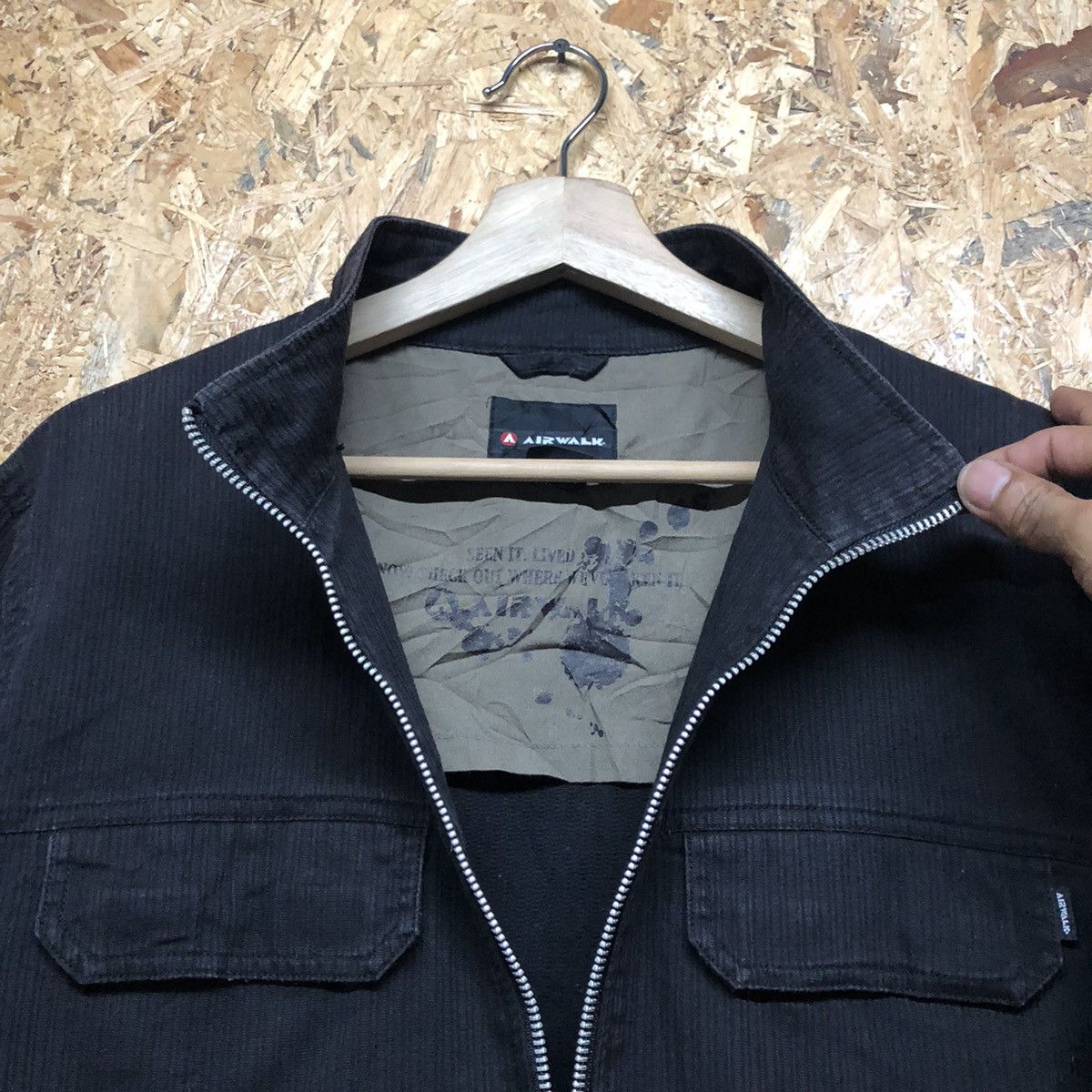 Airwalk × Japanese Brand AIRWALK CHORE ZIPPER JACKET Size US M / EU 48-50 / 2 - 5 Thumbnail
