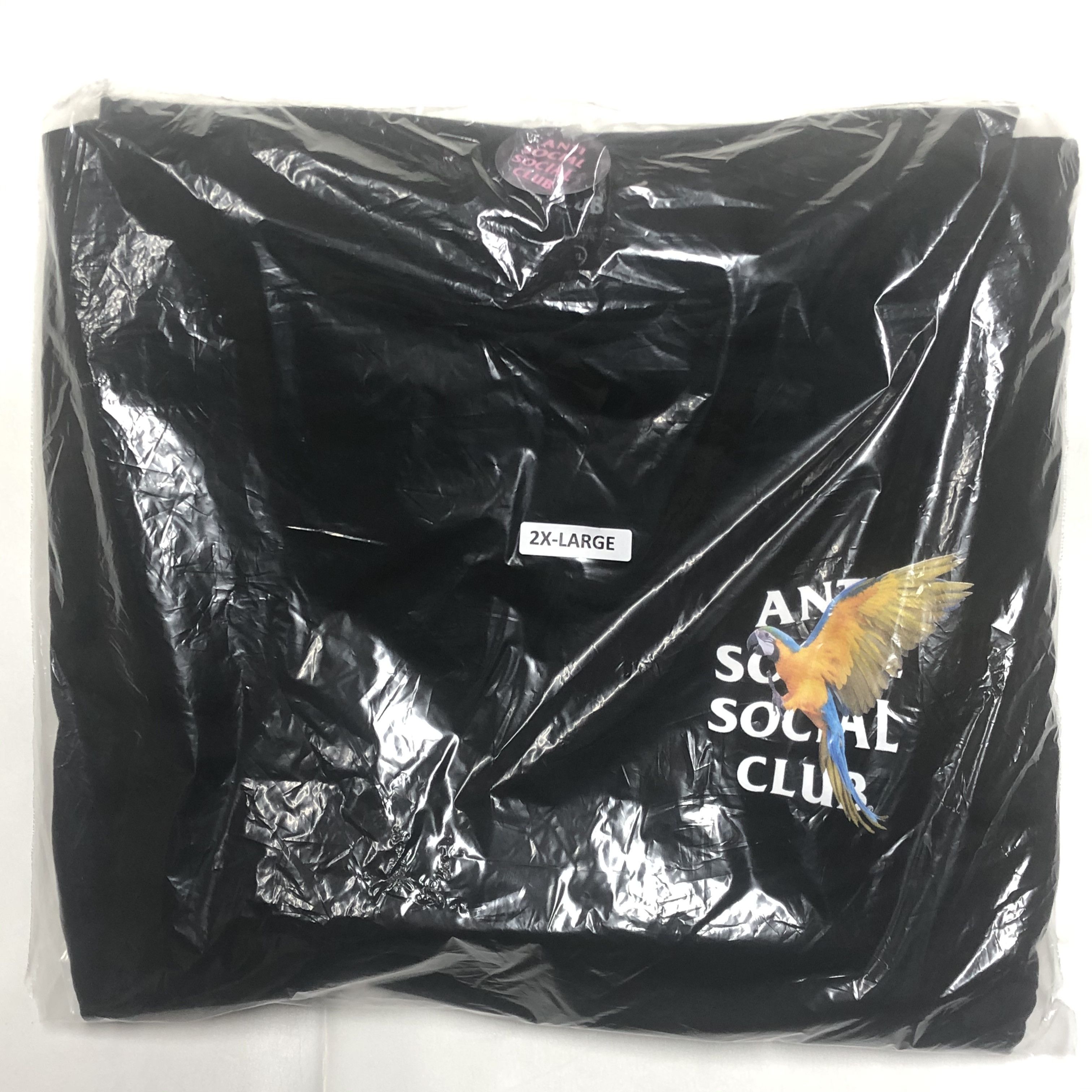 Anti Social Social Club DS White ASSC Parrot Colombia Black Hoodie FTP FOG CDG BAPE Size US XXL / EU 58 / 5 - 1 Thumbnail