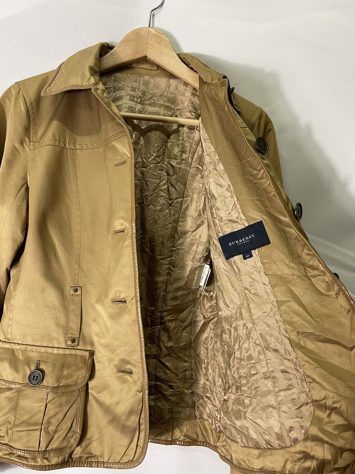 Burberry VINTAGE BURBERRY LONDON NICE JACKET Size US XXS / EU 40 - 11 Thumbnail