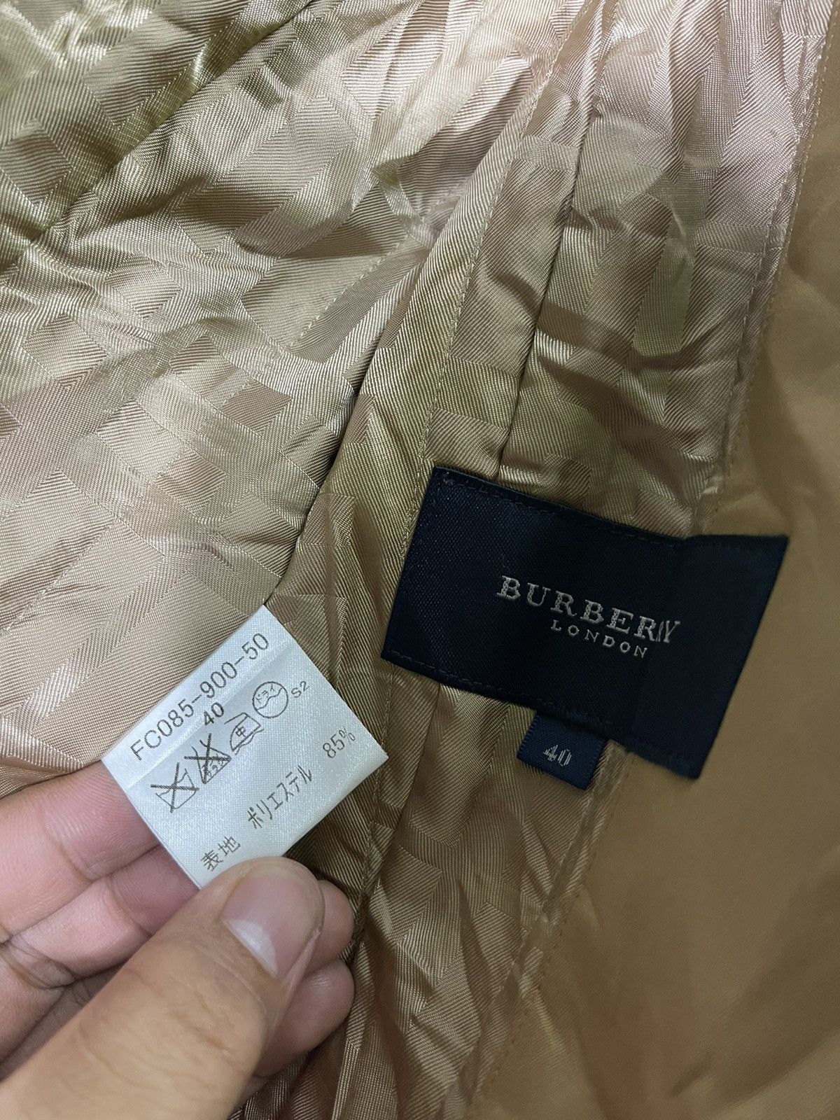 Burberry VINTAGE BURBERRY LONDON NICE JACKET Size US XXS / EU 40 - 13 Thumbnail