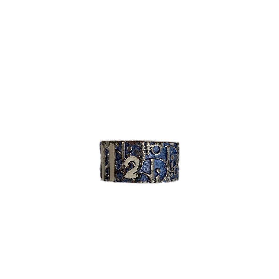 image of Authentic Dior Blue Trotter Ring, Men's