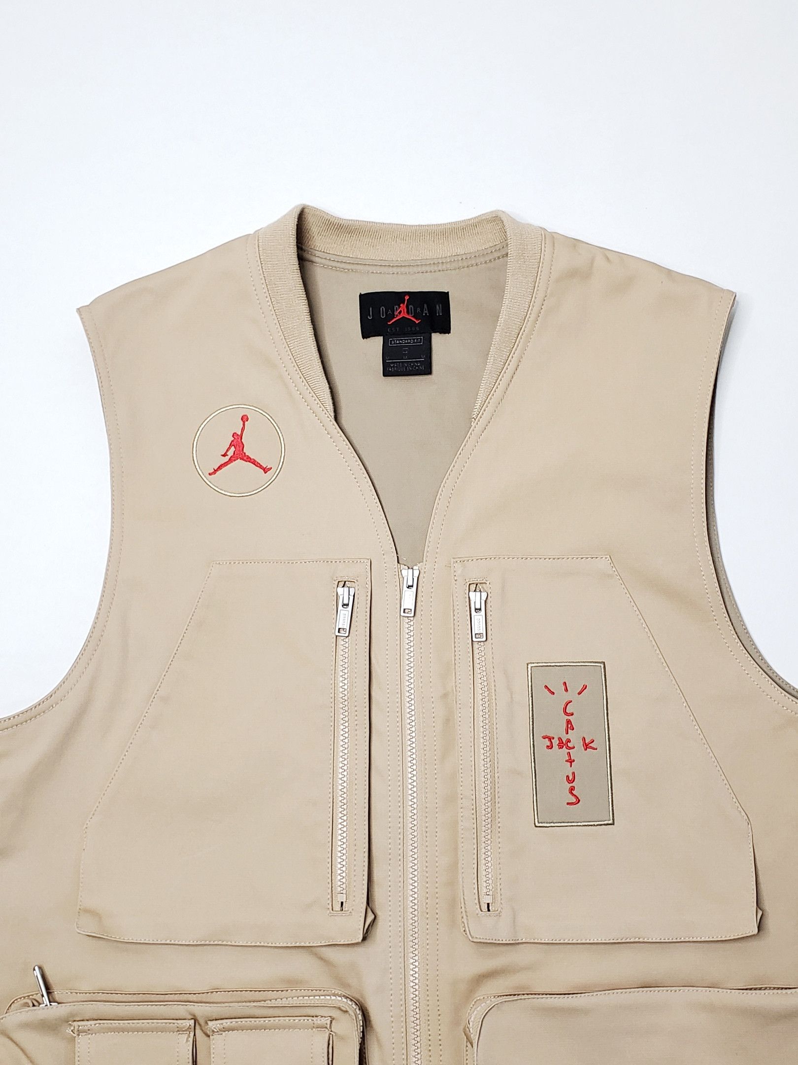 ウェア Air Jordan x Cactus Jack Utility Vest XL NIKE公式】ジョーダン x トラヴィス スコット 'Apparel Collection