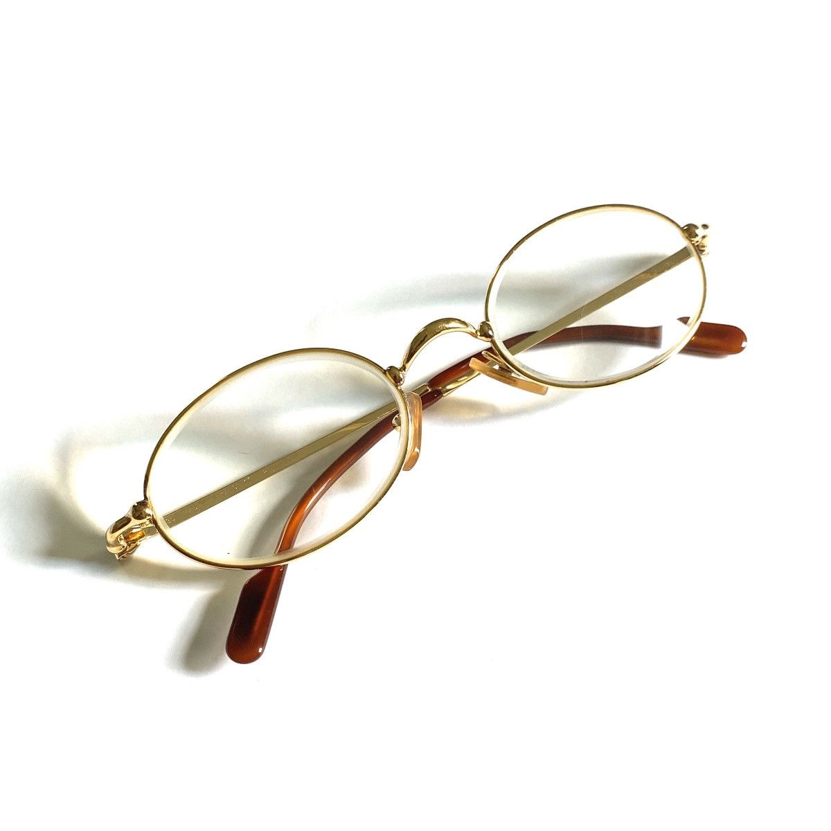 Cartier 1997 RARE CARTIER PIMP C FRAMES 90s GOLD FILAO ROUND GLASSES Grailed